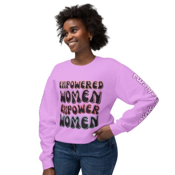 Unisex Lightweight Crewneck Sweatshirt - Image 3