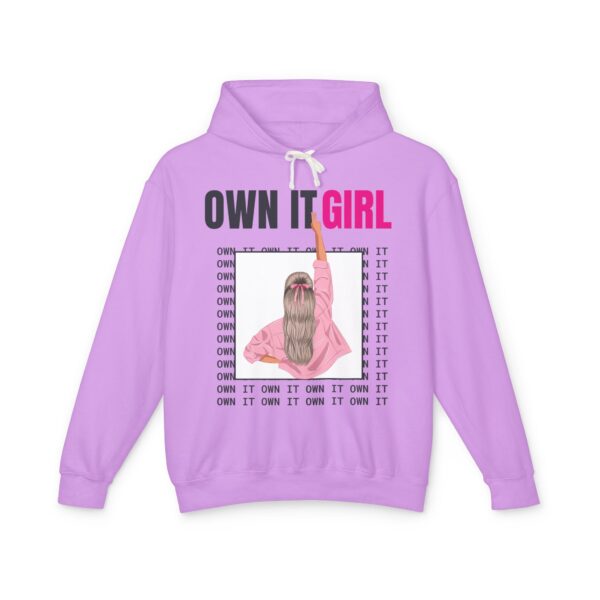 Unisex Lightweight Hooded Sweatshirt - Image 2