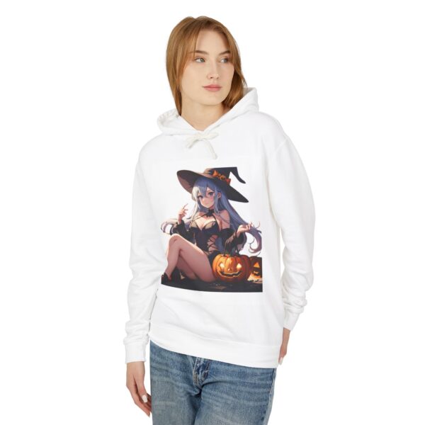 Unisex Lightweight Hooded Sweatshirt - Image 3